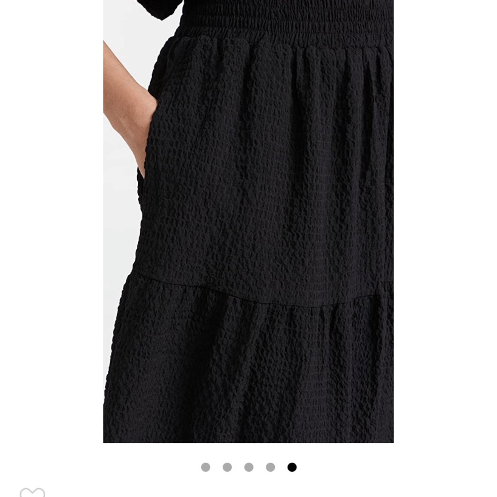 Tiered maxi skirt